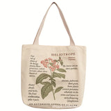 Women's Canvas Large Capacity Shoulder Bag Vintage Tote Handbag