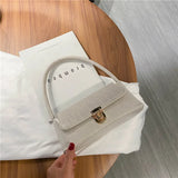 Stone Pattern Shoulder Bags for Women