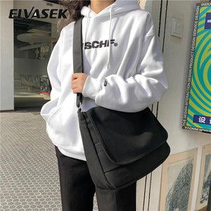 Canvas Women's Shoulder Bag Crossbody Casual Student Bookbag