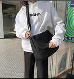 Canvas Women's Shoulder Bag Crossbody Casual Student Bookbag