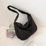 Women's Embroidered Shoulder Bag Large Capacity Handbag Crossbody Bag