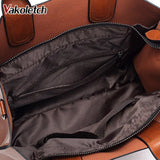 Women's Leather Totes Bag Handbag Embossed Flower KL218