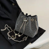 Women's Crossbody Bag Diamond Decorated Tote Bags