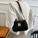 Casual Western PU Ladies Shoulder Bags Underarm Bags