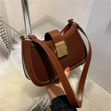 Casual Western PU Ladies Shoulder Bags Underarm Bags
