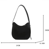 Women's PU Leather Crossbody Handbag Underarm Bag with Shoulder Strap