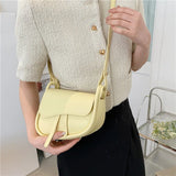 Women's Casual Shoulder Bag Single Shoulder Saddle Bags