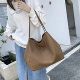Canvas Shoulder Bag Spring Schoolgirl's Handbag