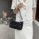 Women's Textured Underarm Shoulder Bag