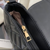 Women's Chain Quilted Purse Handbag Clutch Underarm Bag