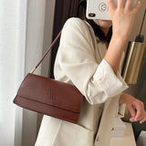 Small Retro Texture Shoulder Bag Women's Casual Handbag