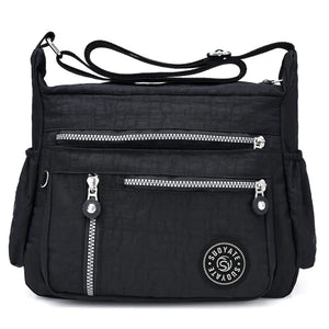 Women's Shoulder CrossBody Bag Nylon Tote Mother Purse Bolsas