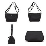 Women's Shoulder Solid Bags High Nylon Handbags Tote Crossbody Top-handle Bags