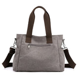 Women's Canvas Shoulder Bag Vintage Tote CrossBody Handbag