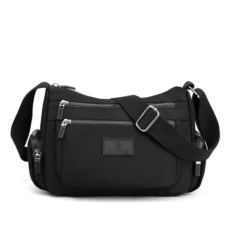 Women's Shoulder bag High Female Messenger Bag Teenager Ladies Nylon CrossBody B