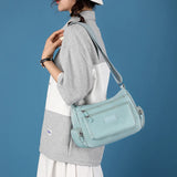 Women's Shoulder bag High Female Messenger Bag Teenager Ladies Nylon CrossBody B