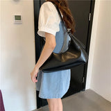 Women's Chain Shoulder Bag with Fringe, PU Leather Handbag