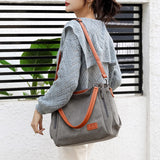 Women's Canvas Shoulder Bag High Leisure Handbag