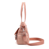 Women's Top-Handle Shoulder Bag Nylon Crossbody Tote Shopping Bag