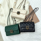 Women's Leather Shoulder Bag Crossbody Chains