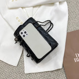Women's Leather Shoulder Bag Crossbody Chains