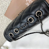 Women's Leather Shoulder Bag Crossbody Chains