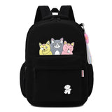 Canvas Backpack Women Large Capacity Harajuku Schoolbag