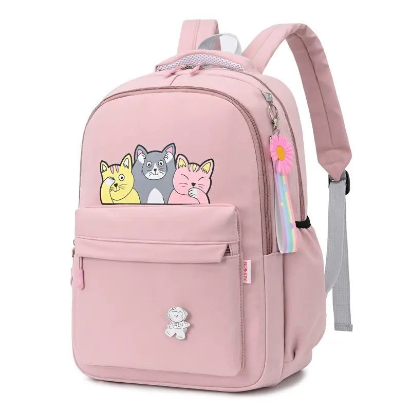 Canvas Backpack Women Large Capacity Harajuku Schoolbag