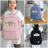 Canvas Backpack Women Large Capacity Harajuku Schoolbag