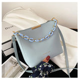 Women's Style Chain Handbags PU Leather Crossbody Bags