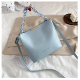 Women's Style Chain Handbags PU Leather Crossbody Bags