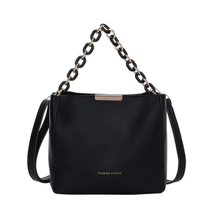 Women's Style Chain Handbags PU Leather Crossbody Bags