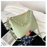 Women's Style Chain Handbags PU Leather Crossbody Bags