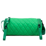 Women's Rhombus Crossbody Bag French Stick Nylon Waterproof Shoulder Bag