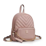 Women's Small Backpack Outdoor Storage Bag Student School Travel Backpack