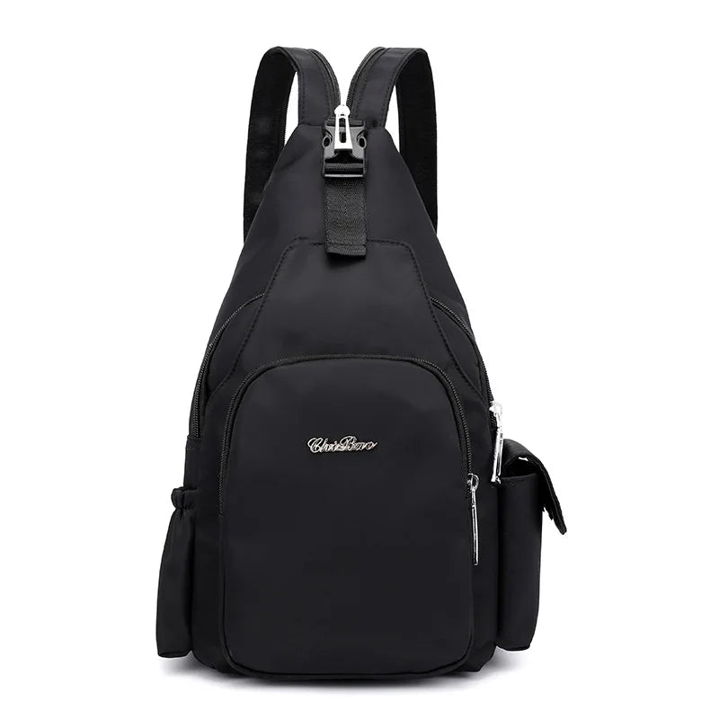 Women's Small Backpack Retro Floral Shoulder Chest Bag Female Bagpack Ladies