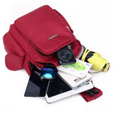 Women's Small Backpack Retro Floral Shoulder Chest Bag Female Bagpack Ladies