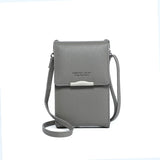 Women's Small Crossbody Bag PU Leather Phone Bag