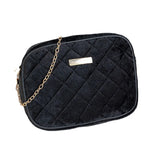 Women's Small Fragrance Rhombus Chain Purse Shoulder Messenger Bag