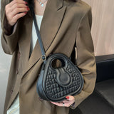 Women's Small Matte PU Leather Tote Bag Clutch