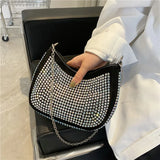 Women's Small Messenger Bags Bright Diamond Handbag