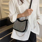 Women's Small Messenger Bags Bright Diamond Handbag