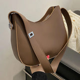 Leather Women's Shoulder Bag Medium Size