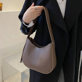 Leather Women's Shoulder Bag Medium Size