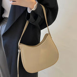 Leather Women's Shoulder Bag Medium Size