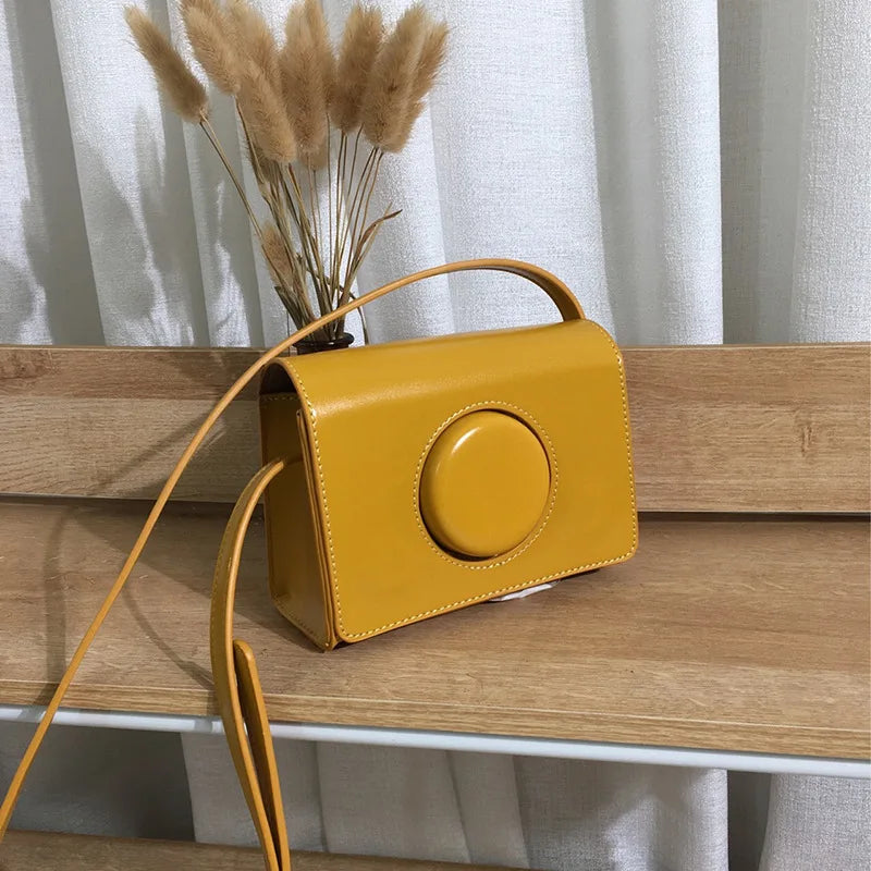 Small Square Camera Bag Crossbody Shoulder Bag