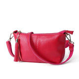 Women's Soft Leather Shoulder Bag Cowhide Leather Female Small Portable Phone Ba