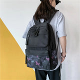 Women's Solid Backpack Schoolbag Multi-purpose Backpack