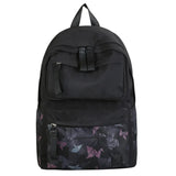 Women's Solid Backpack Schoolbag Multi-purpose Backpack