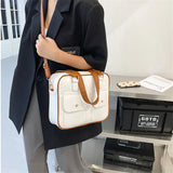 Women's Retro Shoulder Bag PU Leather Tote Crossbody Bag